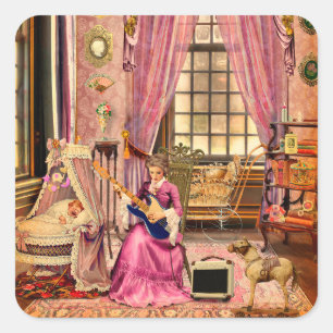 The Lullaby Square Sticker