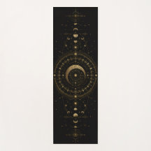 The Lunar Alignment – Gold Celestial Sacred Geomet