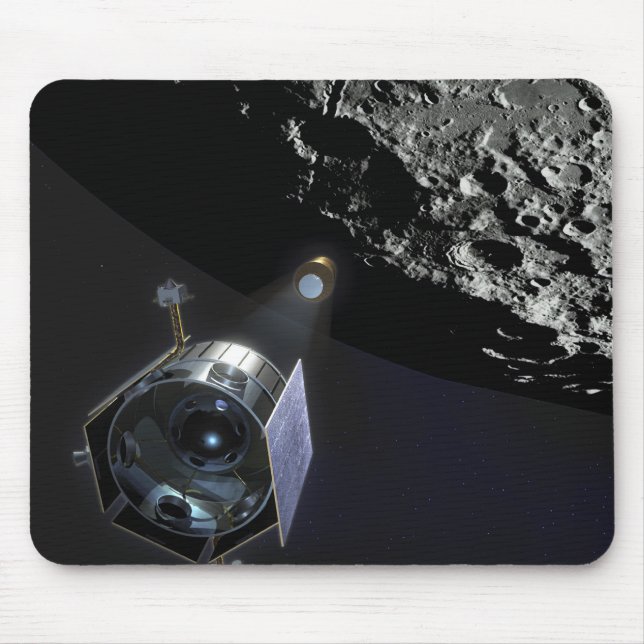 The Lunar CRater Observation Mouse Pad (Front)