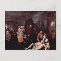 The Lunatic Asylum " By Hogarth William