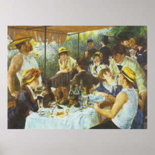 The Luncheon, by Pierre-Auguste Renoir Poster