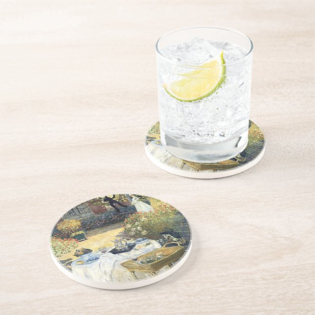 The Luncheon Claude Monet    Coaster (Side)