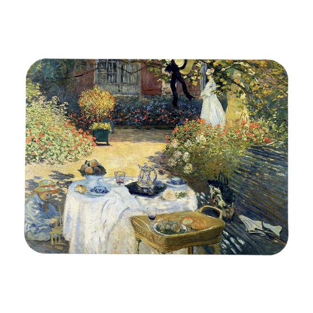 The Luncheon Claude Monet    Magnet (Horizontal)