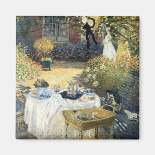 The Luncheon Claude Monet Magnet