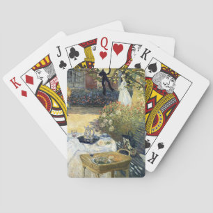 The Luncheon Claude Monet    Playing Cards