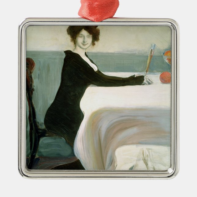 The Luncheon Metal Tree Decoration (Front)