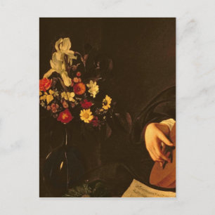 The Lute Player, c.1595 Postcard