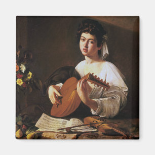 The Lute Player, Caravaggio Magnet