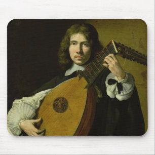 The Lute-Player Mouse Pad