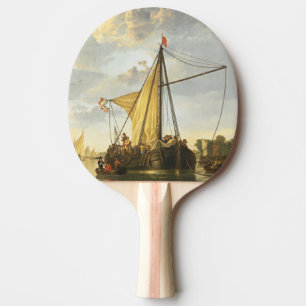 The Maas at Dordrecht Aelbert Cuyp Ping Pong Paddle