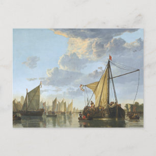 The Maas at Dordrecht by Day Postcard