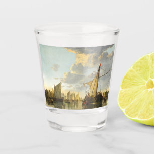 The Maas at Dordrecht Shot Glass