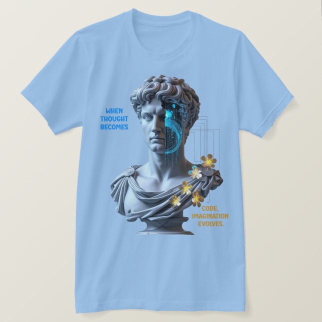 “The Machine Dreams”  T-Shirt (Design Front)
