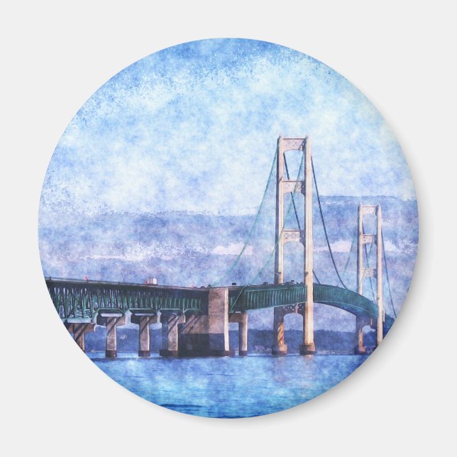 The Mackinac Bridge Magnet (Front)