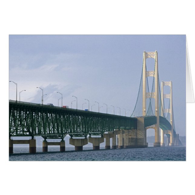 The Mackinac Bridge spanning the Straits of 2 (Front Horizontal)