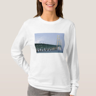 The Mackinac Bridge spanning the Straits of 2 T-Shirt