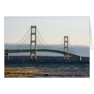 The Mackinac Bridge spanning the Straits of 4