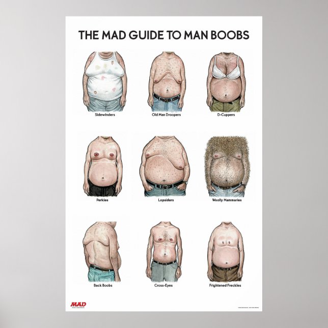 The MAD Guide to Man B**bs Poster (Front)