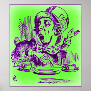 The Mad Hatter - Alice in Wonderland Poster
