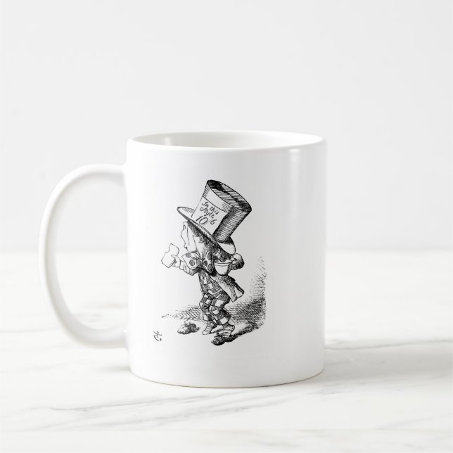 The Mad Hatter  Coffee Mug (Left)
