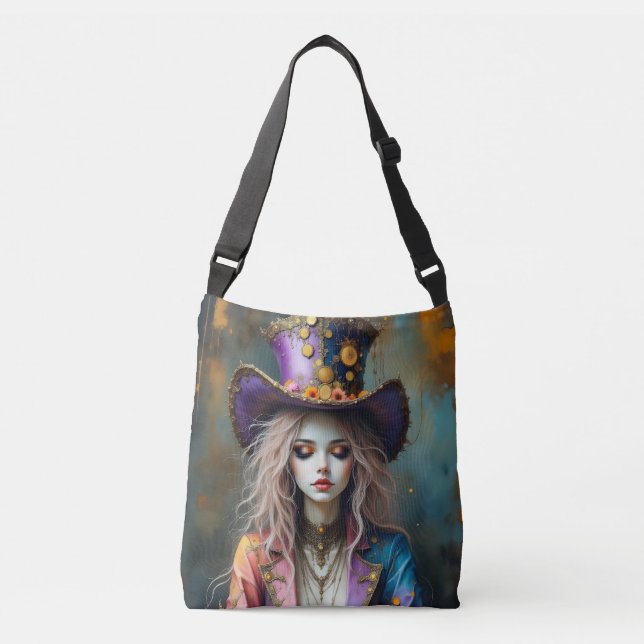 The Mad Hatter Crossbody Bag (Front)