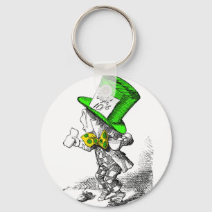 The Mad Hatter Key Ring