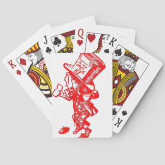 The Mad Hatter Playing Cards