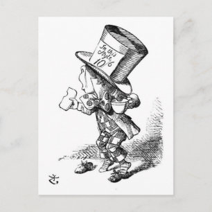 The Mad Hatter Postcard