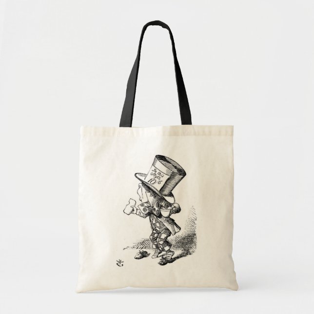 The Mad Hatter Tote Bag (Front)