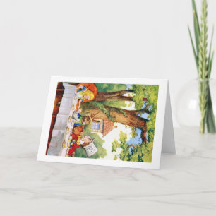 THE MAD HATTER'S TEA PARTY CARD