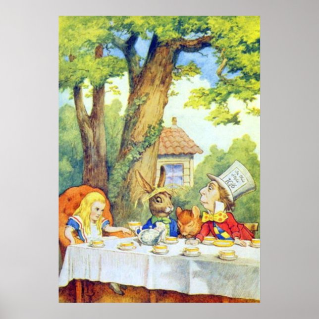 The Mad Hatters Tea Party Full Color Poster (Front)