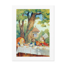 The Mad Hatter's Tea Party, illustration