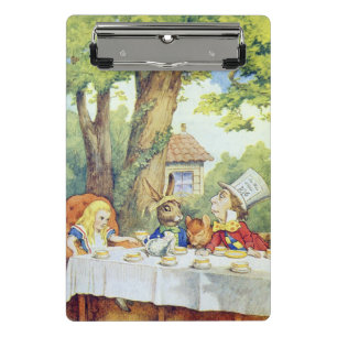 The Mad Hatter's Tea Party Mini Clipboard