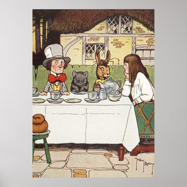 The Mad Tea Party Poster (Front)