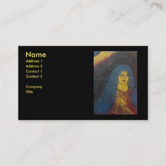 THE MADAM OF SAINT JET BUSINESS CARD