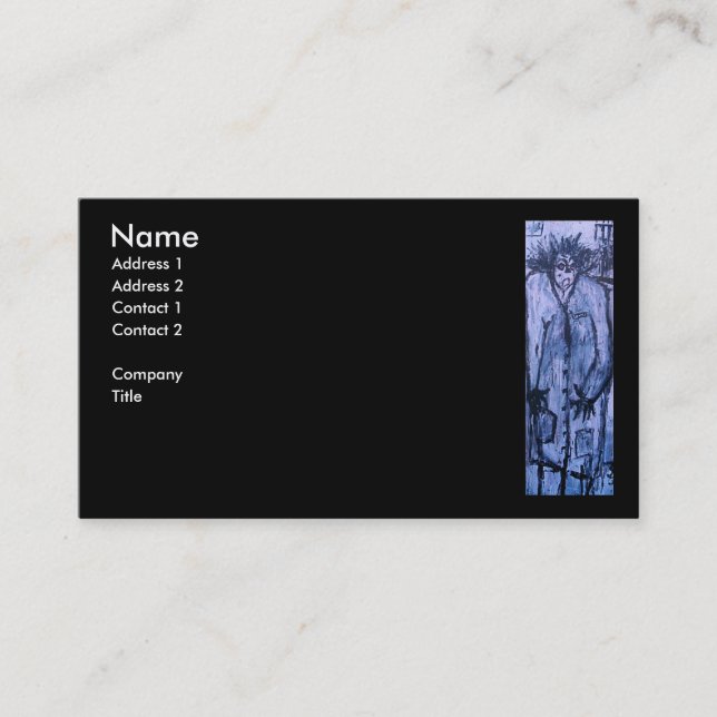THE MADMAN BUSINESS CARD (Front)