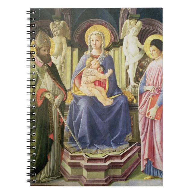 The Madonna and Child with SS. Clement and Justin, Notebook (Front)