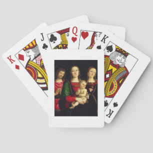The Madonna and Child with St. John the Baptist an Playing Cards