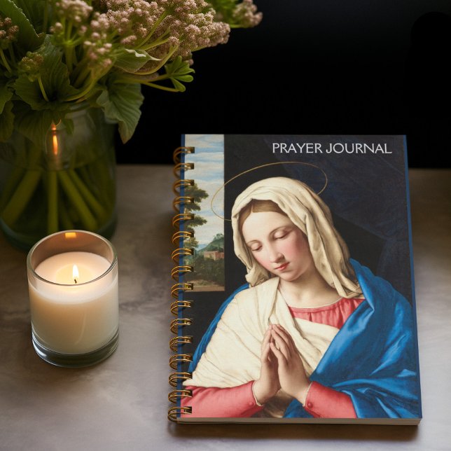The Madonna at prayer, a landscape beyond Notebook (Creator Uploaded)