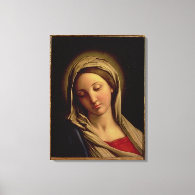 The Madonna Canvas Print (Front)