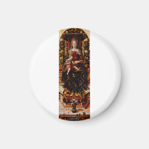 The Madonna della Candeletta by Carlo Crivelli Magnet
