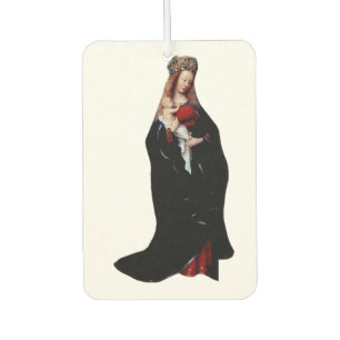 The Madonna in the Church by Jan van Eyck Car Air Freshener