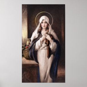The Madonna of the Sacred Coat Print - Chambers