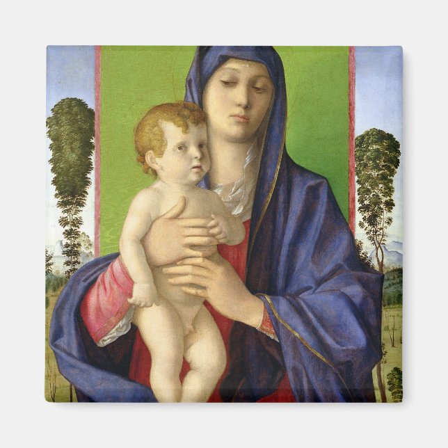 The Madonna of the Trees (Madonna degli Alberetti) Magnet (Front)