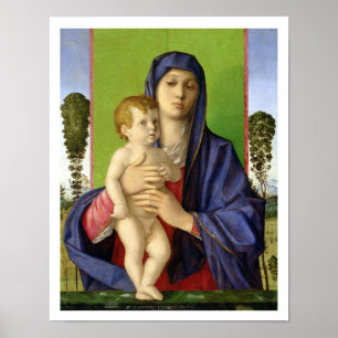 The Madonna of the Trees (Madonna degli Alberetti) Poster
