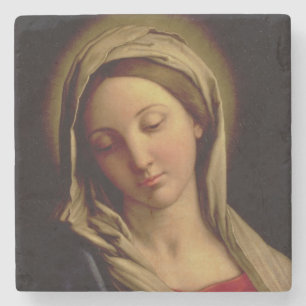 The Madonna Stone Coaster