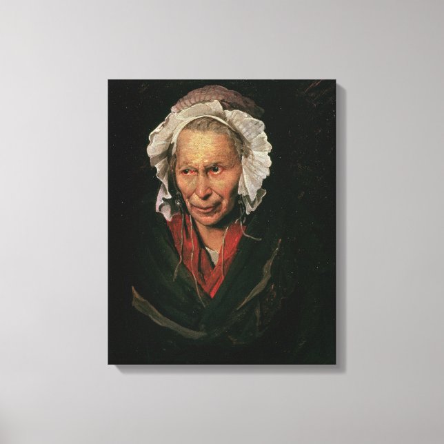 The Madwoman or The Obsession of Envy, 1819-22 Canvas Print (Front)