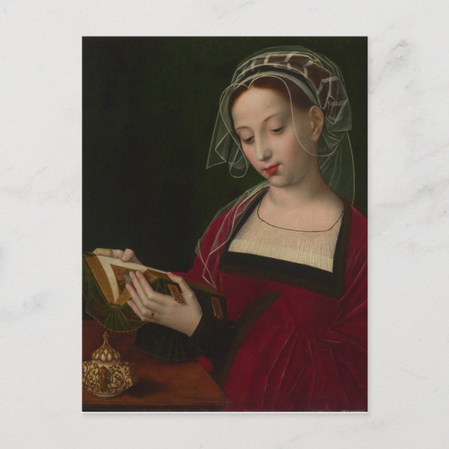 The Magdalen reading by Ambrosius Benson Postcard (Front)