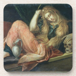 The Magdalene (oil on canvas) Coaster