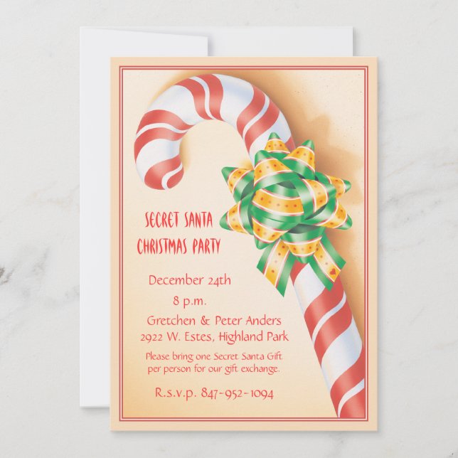 The Magic Bow © Invitation (Front)